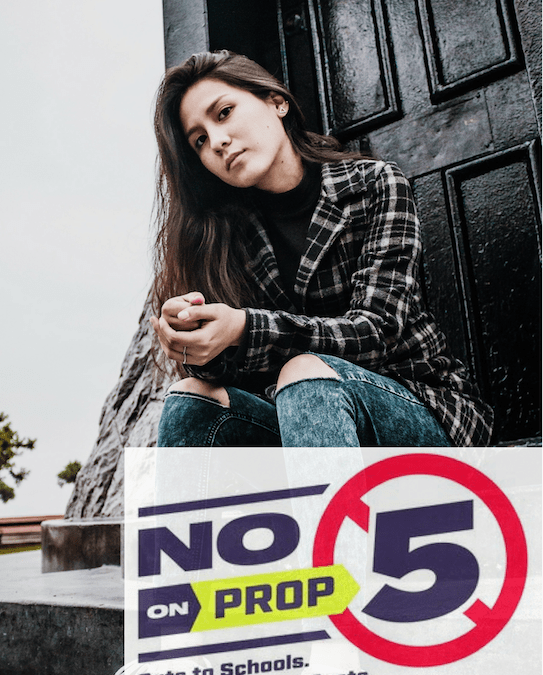 No on Prop 5: Don’t Defund Our Communities