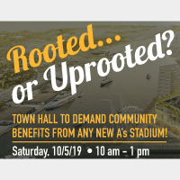 Upcoming Town Hall to Demand Community Benefits!