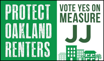 YES on Measure JJ: Protect Oakland Renters this November