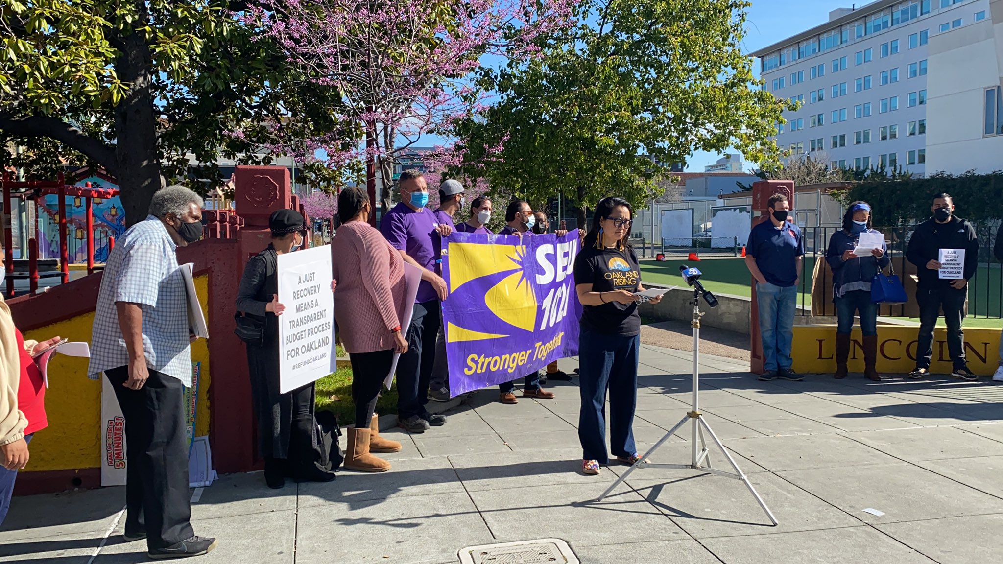 Coalition of Progressive Labor & Community Groups Calls On The City of Oakland to “Reinvest in Recovery—Show Us the Receipts”