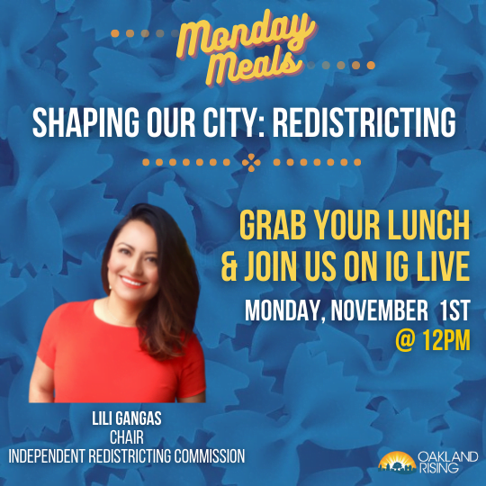 11.1.21 Monday Meals: Redistricting