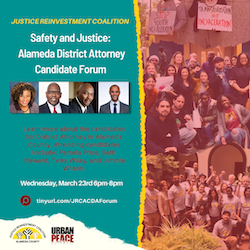 Alameda County District Attorney Candidate Forum