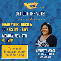 11.7.22 Monday Meals: Get Out The Vote!