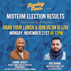 11.21.22 Monday Meals: Midterm Election Results