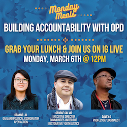 03.06.23 Monday Meals: Accountability with OPD