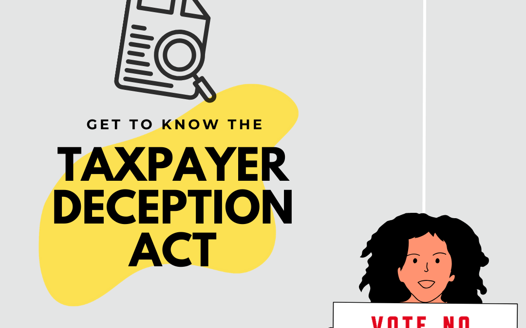 Stop the Taxpayer Deception Act and Protect Local Services