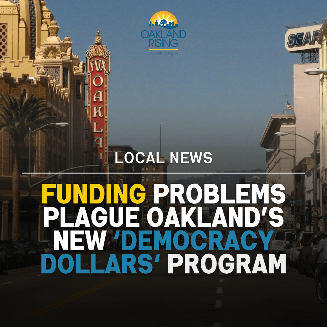 IVN News: Funding Problems Plague Oakland’s New ‘Democracy Dollars’ Program